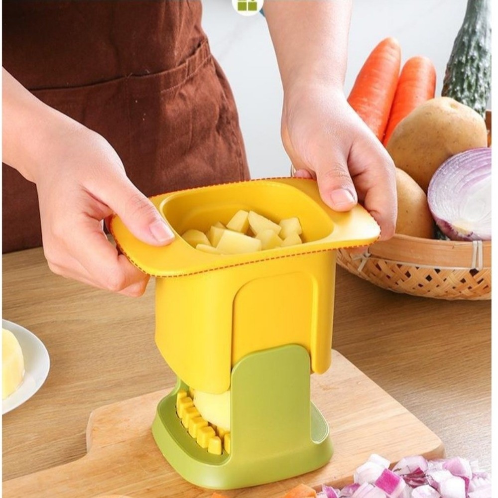 Meal Prep With Potatoes - 다기능 야채 다지기 수동 압력식 양파