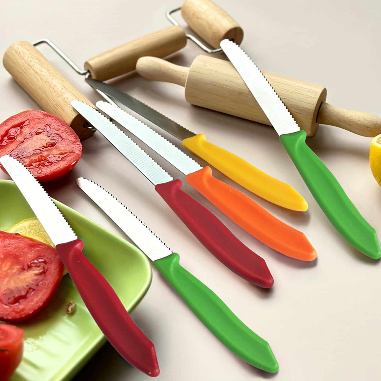 톱니 모양 스테이크 커터 5개 스테인레스 스틸 톱니 모 - Meal Prep For Cutting 리뷰 및 가격