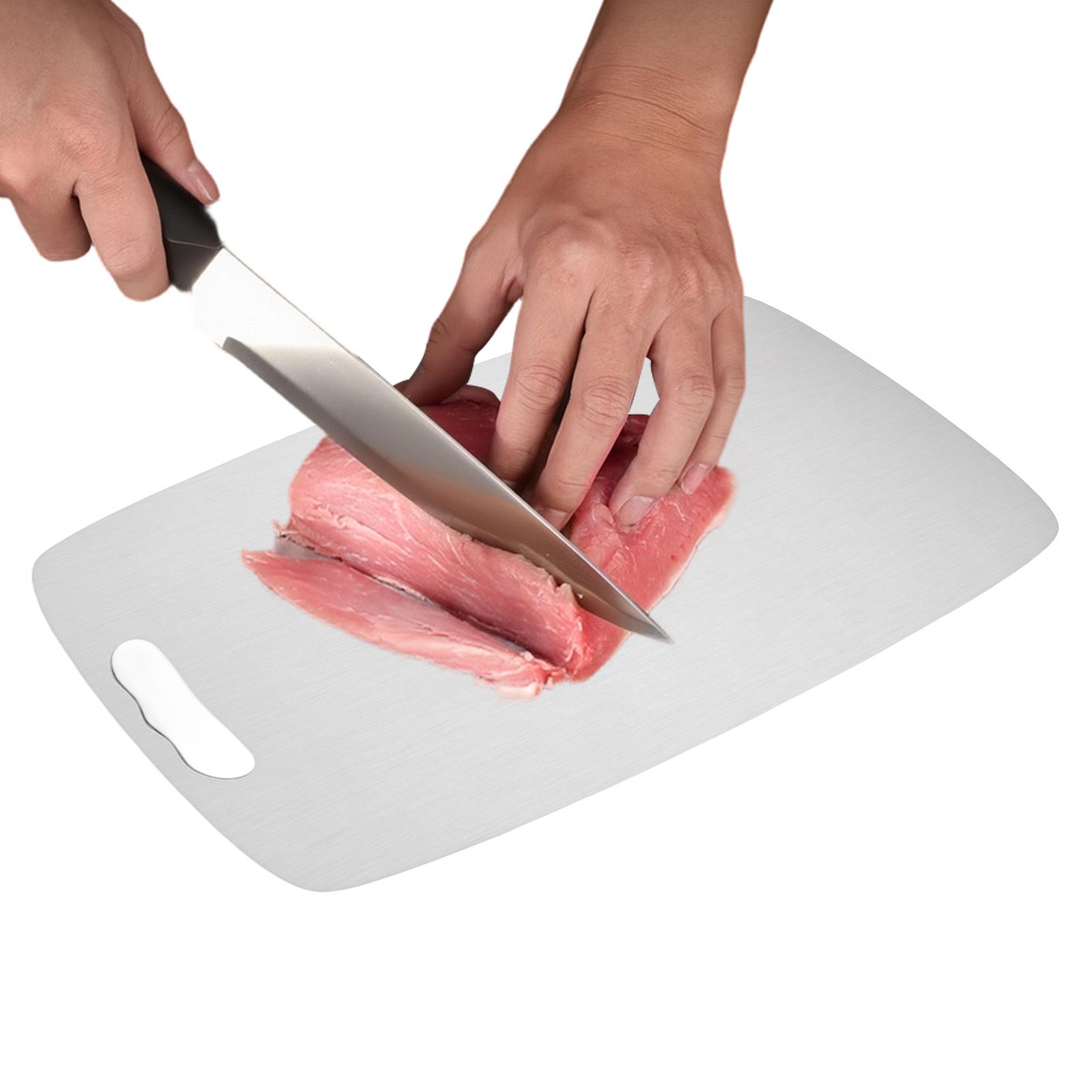 1.2mm 두께 스테인리스 스틸 도마 양면 스테인리스  - Meal Prep For Cutting 리뷰 및 가격