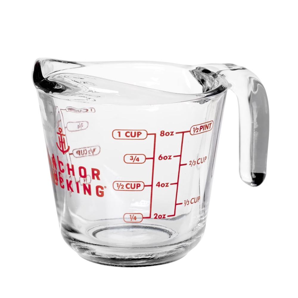 2팩 유리 계량컵 세트, 손잡이와 주둥이가 있어 액체  - Meal Prep Glass 리뷰 및 가격