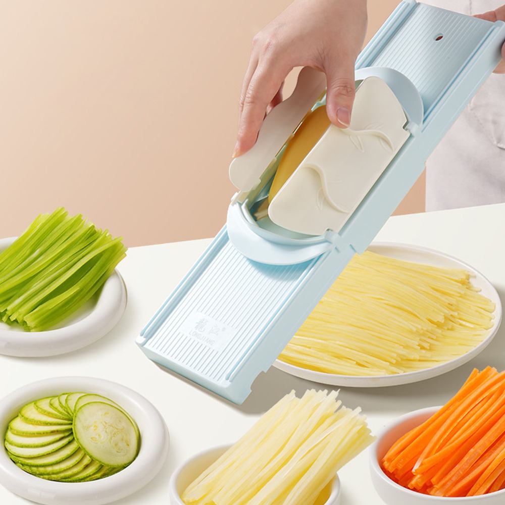 플라스틱 감자 슬라이서 블루 스테인리스 스틸 칼날 감자 - Meal Prep With Potatoes 리뷰 및 가격