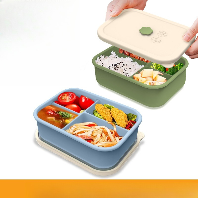전자레인지용 실리콘 도시락통, 분리형 식품 보관 용기, - Meal Prep For Weight Loss 리뷰 및 가격