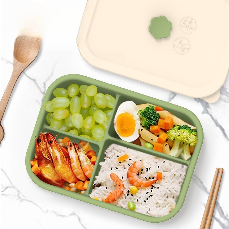 전자레인지용 실리콘 도시락통, 분리형 식품 보관 용기, - Meal Prep For Weight Loss 리뷰 및 가격