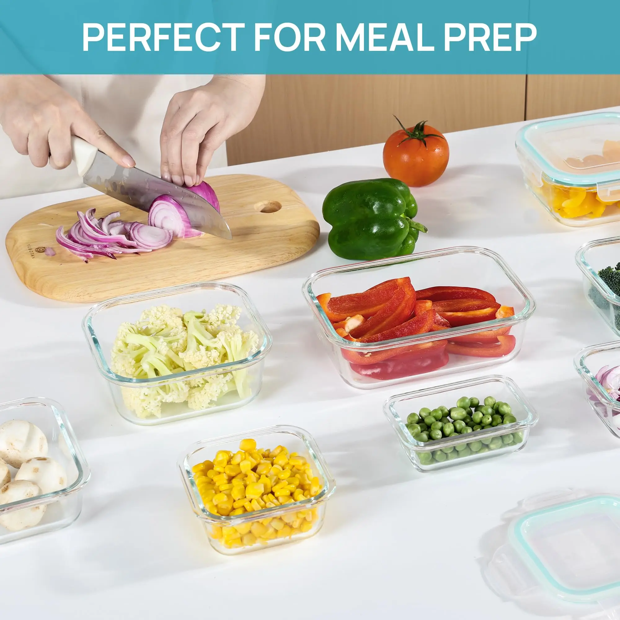 유리 도시락 식품 보관 용기, 식사 준비, 밀폐 도시락 - Meal Preparation 리뷰 및 가격