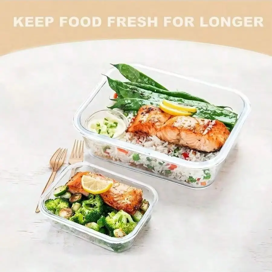yesGlass 뚜껑이 있는 식품 저장 용기, 식사 준 - Meal Prep Glass 리뷰 및 가격
